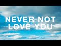 Miniature de la vidéo de la chanson Never Not Love You (Instrumental)