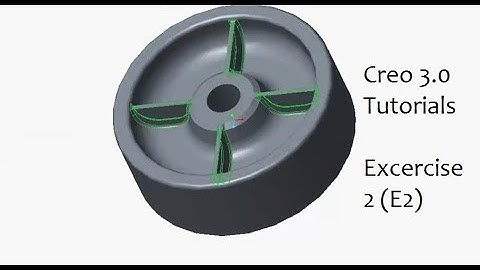 Creo 3.0 Tutorial in Urdu/Hindi [Exercise 2]