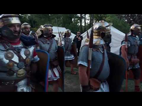 Genzano - Campo romano con la Legio Secunda Parthica Severiana