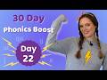 Day 22 | 30 Day Phonics Boost 📚 Learn to Read with Sounds, Blending &amp; CVC Words | British Teacher