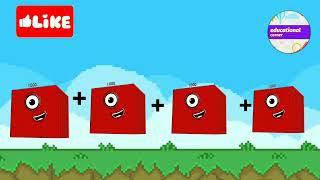 addition four same big number | learn to count @educationalcorner110