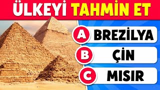 Sadece Bir İpucuyla Ülkeyi Tahmin Et | Coğrafya Quizine Meydan Oku screenshot 5