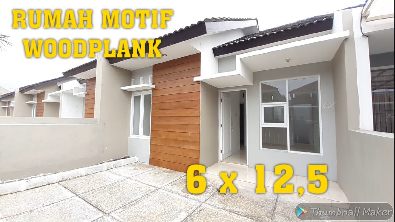 Rumah Minimalis Modern Dengan Motif Woodplank Youtube