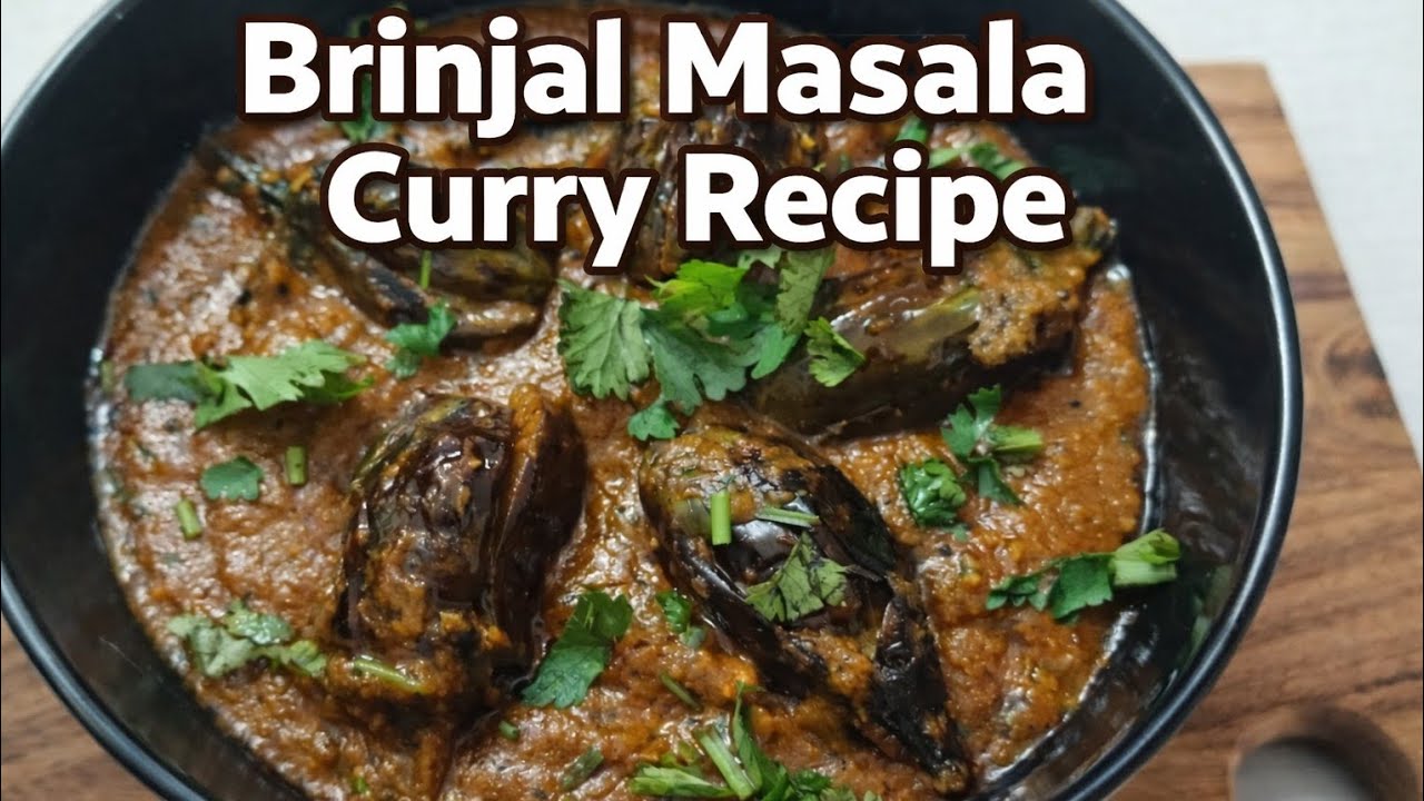 HOW TO MAKE BRINJAL MASALA CURRY | VANKAYA MASALA RECIPE 😋