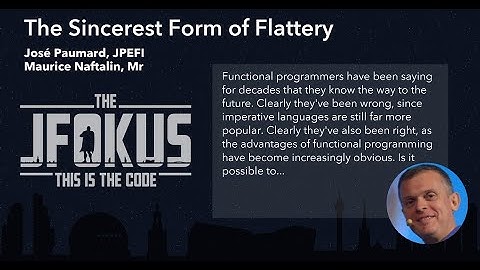 The Sincerest Form of Flattery by José Paumard and Maurice Naftalin