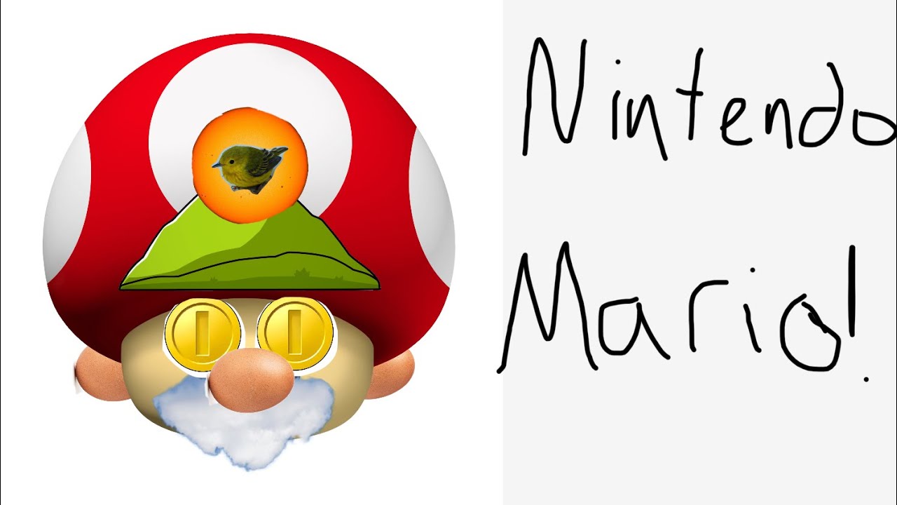 Mario Drawing Song but it’s what the lyrics actually says it is?!