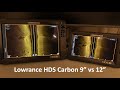 Lowrance HDS Carbon 9&quot; vs 12&quot;. Сравнение визуального восприятия в одинаковых условиях
