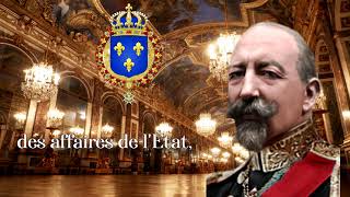 Manifeste du duc de Guise Jean d&#39;Orléans pour la restauration de la monarchie en France.