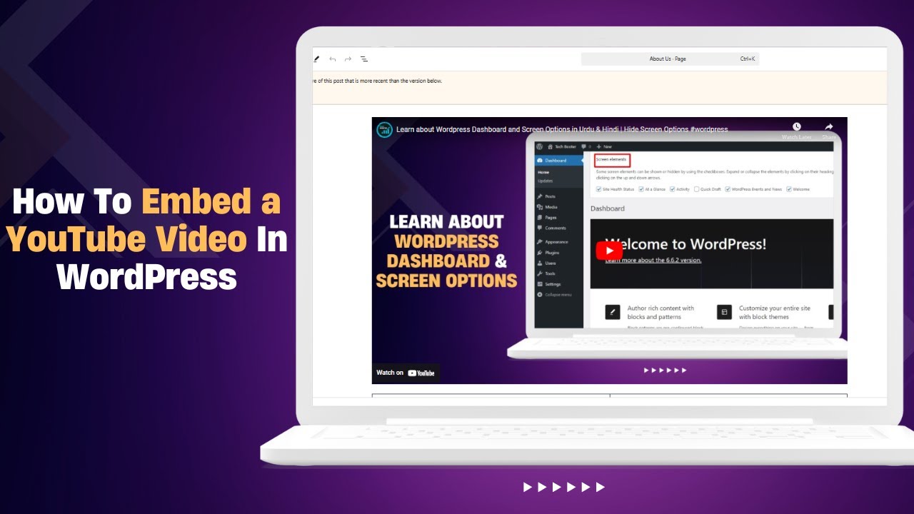 How To Embed a YouTube Video In WordPress With Step-by-Step Guide # ...