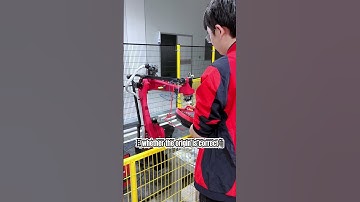 After a collision between robots , how to deal with position deviation #automation #borunte