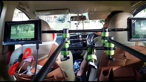 9.Solutions mounting : Car interior / whit Vaxis solutions