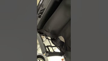 Adjusting REAR Quarter Glass  Mustang convertible #mustang #convertibles #5.0