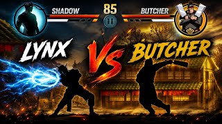 Shadow Fight 2 | Lynx VS Butcher ⚔️ Two Demons 😈