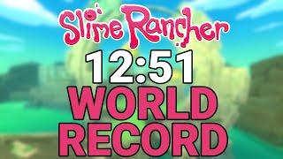 [WR] Slime Rancher Any% Glitchless Speedrun in 12:51