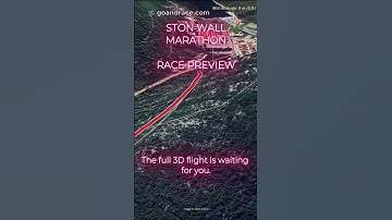Ston Wall Marathon 2025: Official 3D Course Preview
