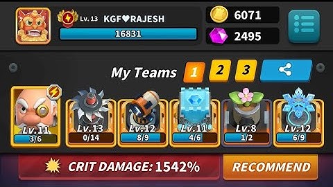 Random td-try this deck.death saw and laser combo🥰🥵