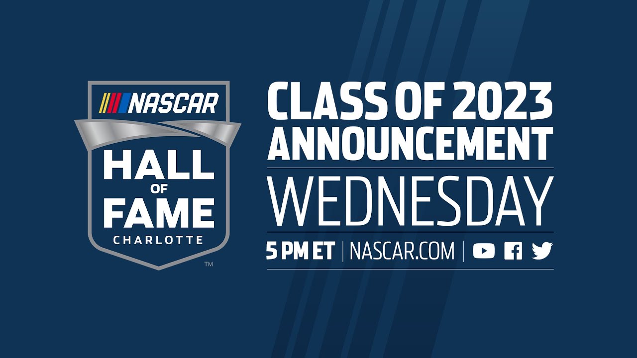 NASCAR Hall Of Fame Class of 2023 revealed