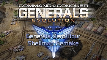 [Generals Evolution] - Legendary Zero Hour Shellmap Remake #ZHAnniversary