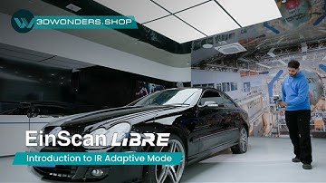 Introduction to IR Adaptive Mode: Tackling Reflective Surfaces with EinScan Libre