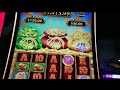 Prosperity Longevity Jackpot Feature on Fu Dai Lian Lian Tiger Boost Slot Machine Bonus re-triggers