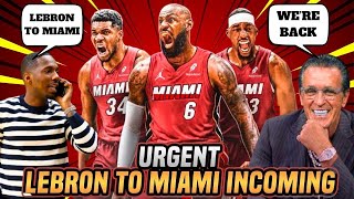 🚨Giannis & Bam DEMAND the Miami Heat Sign LeBron James RIGHT NOW!