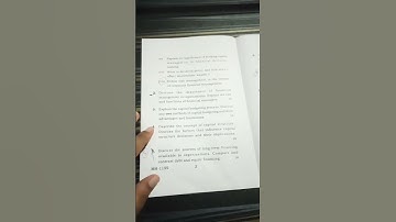 #M.b.a #pyq of #financial management semester 2