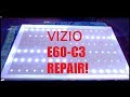 How to Repair 60" LED Vizio Smart TV