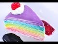 ??????????????? Rainbow Crepe Cake l FoodTravel