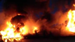 Incendio a tesero - Video Integrale