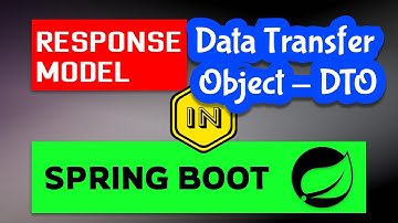 Response Body with Data Transfer Object - DTO in Spring Boot