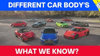 Different types of Car Body | Know car body types