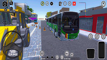 Mercedes Articulated Bus Drive - Proton Bus Simulator 2023 Gameplay