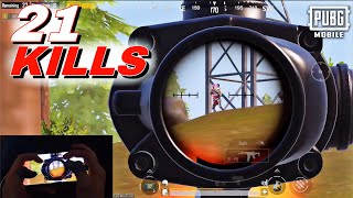 21 Kills in Livik | Handcam PUBG Mobile