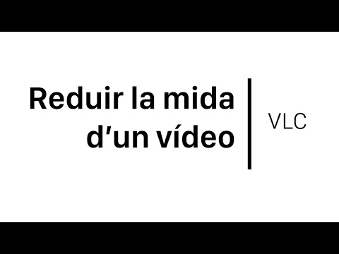 Vídeo: Com Reduir La Mida De La Vedella