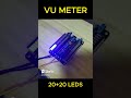 Music Reactive Light LED VU METER #shorts #shortfeed #diy