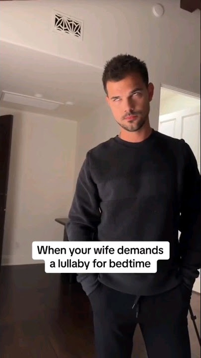 Sweet dreams from Sharkboy and his Lavagirl. 😴 (🎥: @taylorlautner ) #Shorts