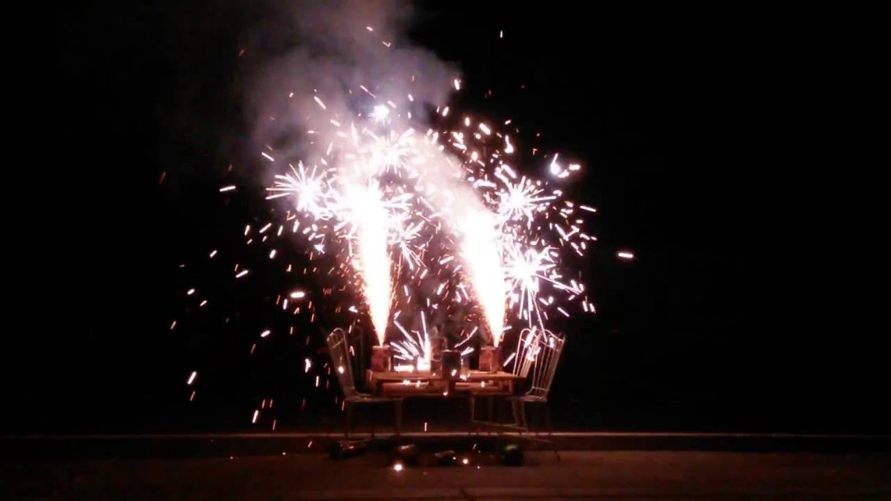 Small Safe and Sane Fireworks Show 2015 YouTube
