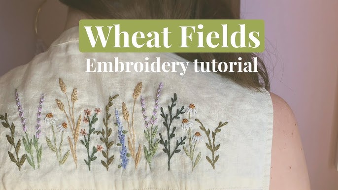 Embroidery Basics: Transferring a Pattern using Water Soluble