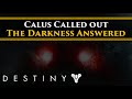 Destiny 2 Lore - Calus' Experiments on the Glykon just revealed some huge secrets of The Darkness!