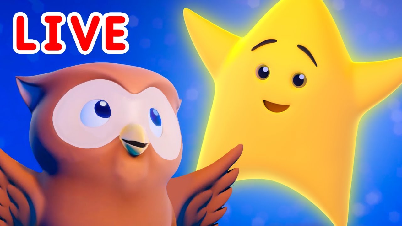 ⁣🔴  Super Simple Songs Bedtime Livestream 🌟🦉💤 | Kids Nap Songs | Super Simple Songs