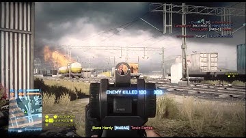 BF3 l M40A5 Iron Sight Owning ON NC l Commentary