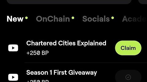 Chartered Cities Explained Blum code