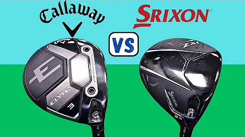 HEAD TO HEAD: Callaway ELYTE 3 Wood vs Srixon ZXi 3 Wood