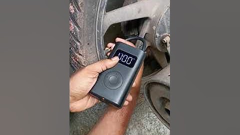 Mi potable air compressor working