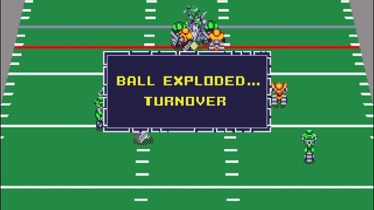 Week 14 Game: Chicago vs. San Francisco | Cyberball (Sega Genesis)