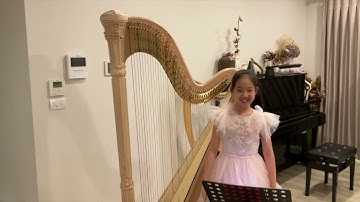 NZ 2023 Harp Performance Competition Serena Cao Upper Intermediate Class