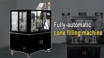 Electric Cones Rolling Machine High Efficiency Fully automatic pre-roll cone filling machine