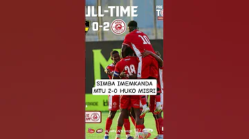 FULL TIME SIMBA YATWANGA MTU 2 0 HUKO MISRI 