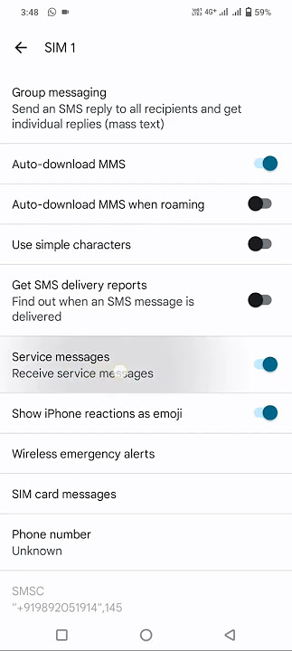 Stop Flash SMS on Android
