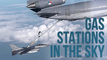 Air-to-air refuelling – gas stations in the sky ☁️✈️⛽